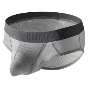 Man Ice Silk Seamless Briefs Underwear Mens Separation U Bulge Pouch Breathable Underpants Sexy Thin Quick Drying Panties Cuecas - AliExpress 200574005