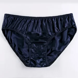 Men Silk Satin Briefs High Quality 100% Silk Panties Male Solid Breathable Seamless Underwear Sexy Mid Waist Underpants Lingerie - AliExpress 200574005