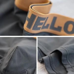 Men's Breathable Boxer Briefs 10-Pack - Airflow Anti-Friction, Moisture Wicking Quick-Dry Underwear Multipack