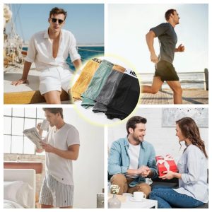 Men's Breathable Boxer Briefs with Mesh Panels, 8-Pack, Multi-Color