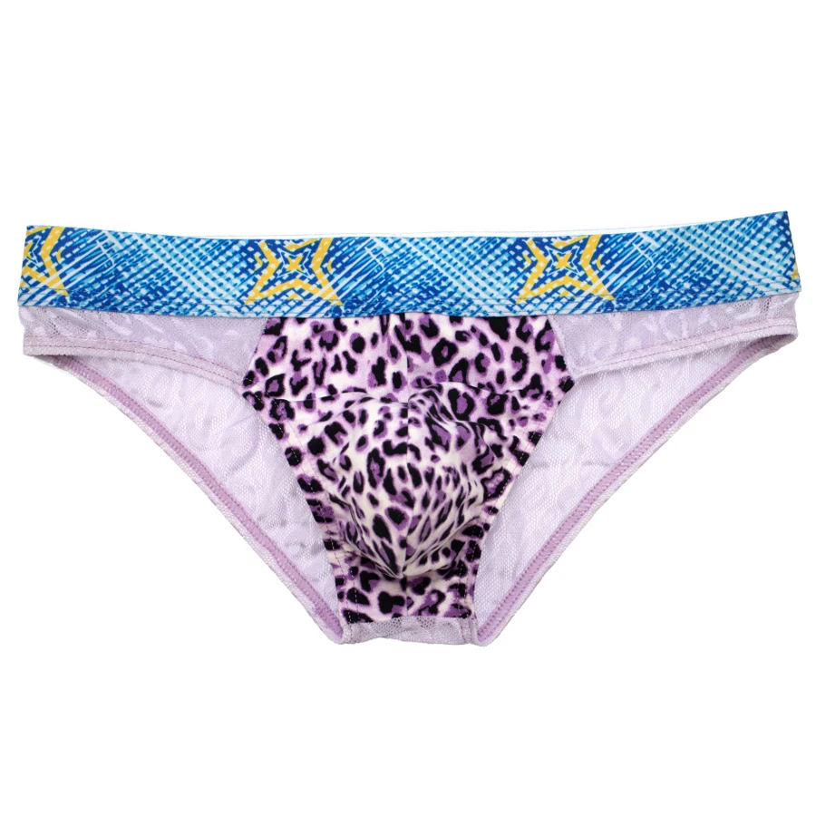 Men's Briefs Underwear Fashion Leopard print Bikini Comfortable Mens Briefs Breathable Sexy Mesh Male Underpants Man Panty K-10 - AliExpress 200574005