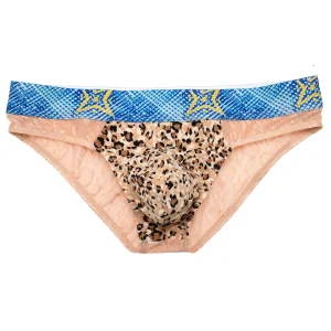 Men's Briefs Underwear Fashion Leopard print Bikini Comfortable Mens Briefs Breathable Sexy Mesh Male Underpants Man Panty K-10 - AliExpress 200574005