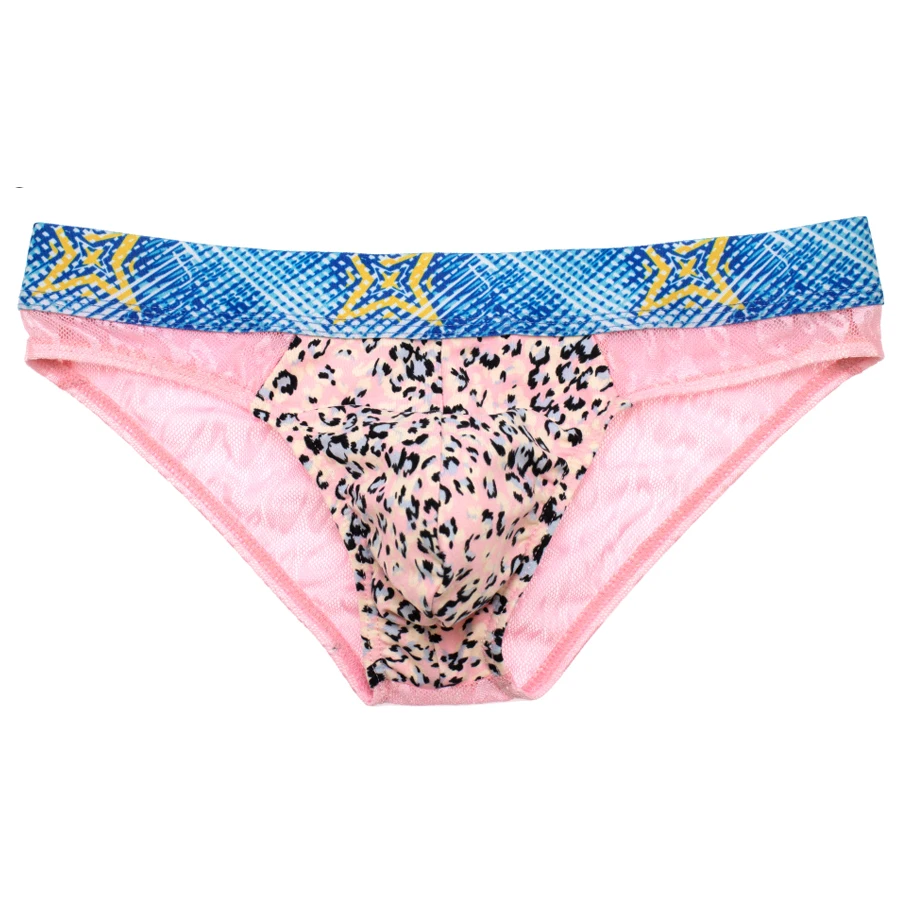 Men's Briefs Underwear Fashion Leopard print Bikini Comfortable Mens Briefs Breathable Sexy Mesh Male Underpants Man Panty K-10 - AliExpress 200574005