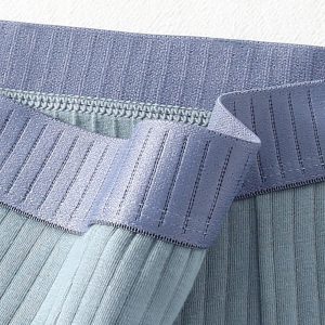 Men's Cotton Boxer Briefs, Ribbed Comfort Fit, 7-Pack, Solid Color Underwear