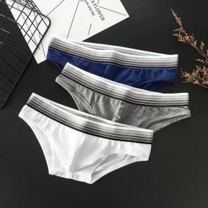 Men's Cotton Sports Briefs Breathable Athletic Underwear For Men Moisture-wicking Classic Low Rise Underpants - AliExpress 200574005