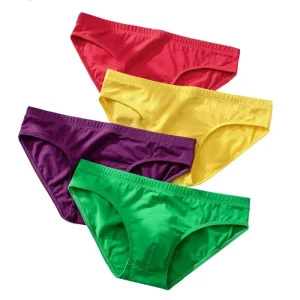 Men's Cotton Underwear Male Pure Triangular Briefs Underpants Man Breathable Low Waist Underwear - AliExpress 200574005