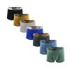 Men's Underwear 100% Cotton,7-Pack，Moisture Wicking Quick-Dry Boxer Briefs for Men Multipack
