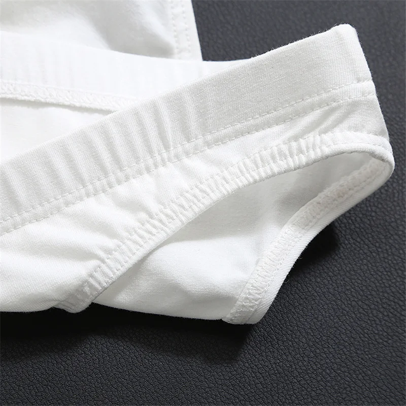 Men's Underwear Solid Color Summer Cotton Underpants Male Shorts Sexy Briefs Big Size Seamless Man Panties For Men - AliExpress 200574005