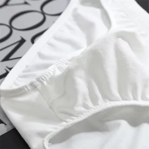 Men's Underwear Solid Color Summer Cotton Underpants Male Shorts Sexy Briefs Big Size Seamless Man Panties For Men - AliExpress 200574005