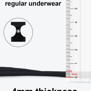 Molasus Heavy Flow Period Underwear for Women Overnight Incontinence Protective Leakproof Menstrual Briefs Ladies High Absorbency Cotton Panties 2 Pack,Medium,Black