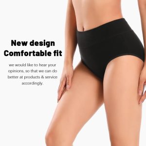 Molasus Incontinence Underwear for Women Absorbency Period Leakproof Panties