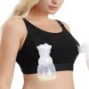 Momcozy Hands Free Pumping Bra, Adjustable Breast-Pumps Holding and Nursing Bra, Pumping & Nursing Bra in One
