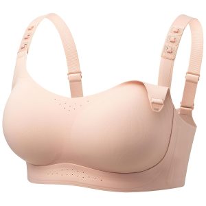 Momcozy Pumping and Nursing Bra for Breastfeeding, 3-in-1 Maternity Bra, CozyFitClasp for Wearable Breast Pump M5, S12 Pro
