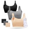Momcozy Pumping Bra, Pumping Bra Hands Free All Day Wear Pumping & Nursing Bra in One Holding Breast Pump for Spectra, Medela