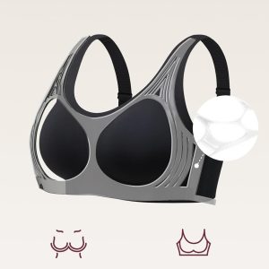 Momcozy Seamless Comfort Bra, Wireless Full-Coverage Everyday Wear, Invisible All-Day Support