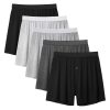 Natural Feelings Men's Boxer Short Bamboo Viscose Boxers for Men Loose Fit Mens Soft Underwear Breathable Boxers for Men Pack