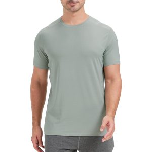 netdraw Men's Bamboo Viscose Athletic Shirt Lightwieht Cooling Moisture Wicking Workout Running Hiking Fitness T-Shirt