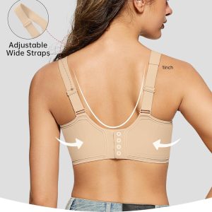 OEAK Womens Seamless Push Up Bras No Underwire Full Coverage Comfortable Bra V Neck Bralettes Wireless Everyday Bra