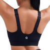 RUNNING GIRL Adjustable Straps High Impact Sports Bra for Women,High Support Workout Sports Bras with Sewn in Pads