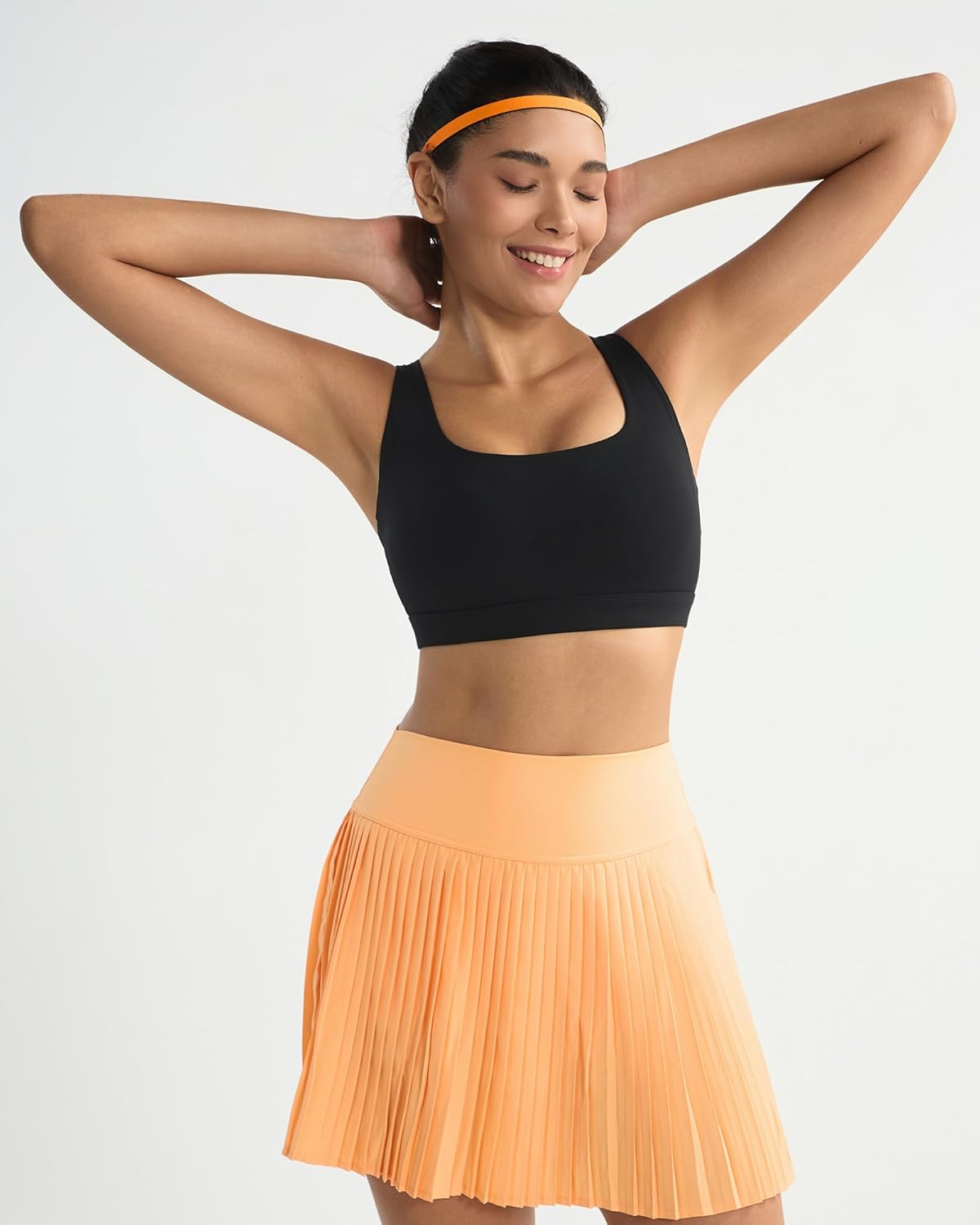 RUNNING GIRL High Impact Sports Bras for Women High Support Molded Cups, Adjustable Straps Sports Bra with Sewn in Pads