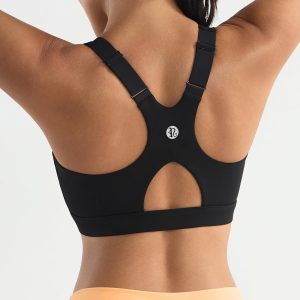 RUNNING GIRL High Impact Sports Bras for Women High Support Molded Cups, Adjustable Straps Sports Bra with Sewn in Pads