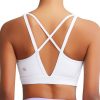 RUNNING GIRL High Impact Sports Bras for Women, High Support Running Sports Bra Moulded Cup Strappy Sports Bras