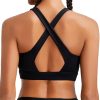 RUNNING GIRL High Impact Sports Bras for Women, High Support Running Strappy Women's Sports Bra with Sewn in Pads
