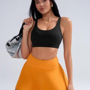 RUNNING GIRL Sports Bra for Women High Support, Molded Cup High Impact Sports Bras for Women Large Bust