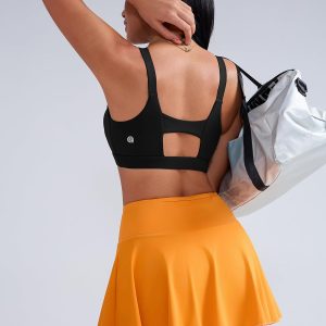 RUNNING GIRL Sports Bra for Women High Support, Molded Cup High Impact Sports Bras for Women Large Bust