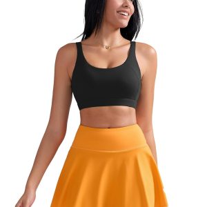 RUNNING GIRL Sports Bra for Women High Support, Molded Cup High Impact Sports Bras for Women Large Bust