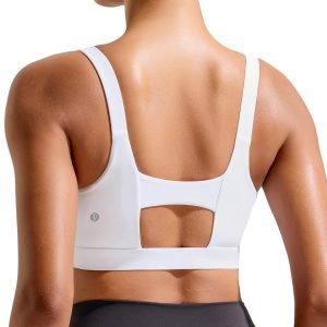 RUNNING GIRL Sports Bra for Women High Support, Molded Cup High Impact Sports Bras for Women Large Bust