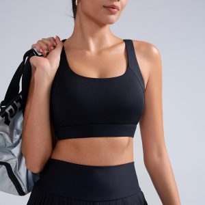 RUNNING GIRL Sports Bras for Women High Support,Adjustable Racerback Molded Cup Sports Bra Yoga Athletic Workout Bra