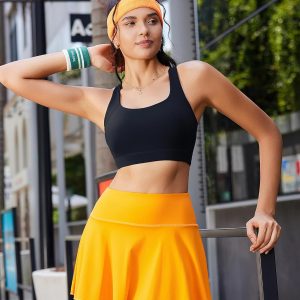 RUNNING GIRL Sports Bras for Women High Support,Adjustable Racerback Molded Cup Sports Bra Yoga Athletic Workout Bra