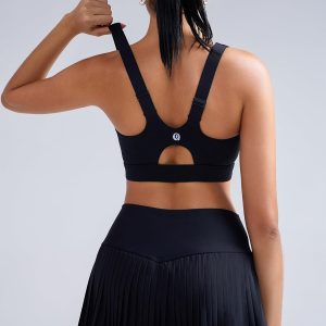 RUNNING GIRL Sports Bras for Women High Support,Adjustable Racerback Molded Cup Sports Bra Yoga Athletic Workout Bra