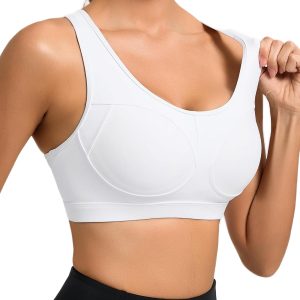 RUNNING GIRL Sports Bras for Women High Support Moulded Cup High Impact Sports Bras Racerback Workout Running Yoga Bra