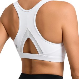 RUNNING GIRL Sports Bras for Women High Support Moulded Cup High Impact Sports Bras Racerback Workout Running Yoga Bra