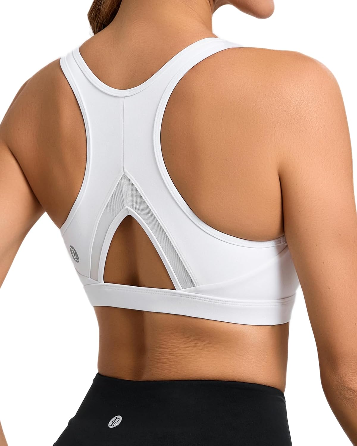 RUNNING GIRL Sports Bras for Women High Support Moulded Cup High Impact Sports Bras Racerback Workout Running Yoga Bra