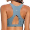 RUNNING GIRL Sports Bras for Women High Support,Racerback Workout Bra Moulded Cup High Impact Sports Bra for Women Large Bust