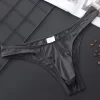 Sexy Low Waist G-string For Men Seamless Breathable Men's Briefs Ultra Thin Transparent Panties Black Underpants Man Underwear - AliExpress 200574005