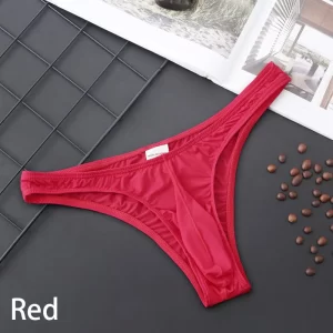 Sexy Low Waist G-string For Men Seamless Breathable Men's Briefs Ultra Thin Transparent Panties Black Underpants Man Underwear - AliExpress 200574005