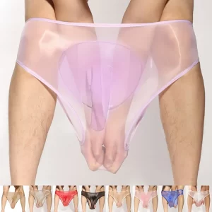 Sexy Men's Panties Unisex Seamless Sheer Transparent Briefs Stretch Pantyhose Panties Shorts Underwear Pump Man Briefs - AliExpress 200574005