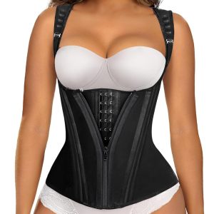 SHAPERX Waist Trainer Corset for Women Tummy Control Sport Girdle Hourglass Waist Cincher Body Shaper with Steel Boned