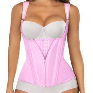 SHAPERX Waist Trainer Corset for Women Tummy Control Sport Girdle Hourglass Waist Cincher Body Shaper with Steel Boned