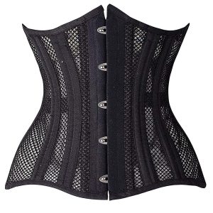 SHAPERX Women 24 Double Steel-Boned Longline Heavy Duty Waist Training Corsets Shaper
