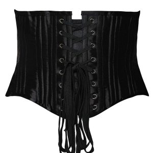 SHAPERX Women's 26 Steel Boned Corset Short Torso Heavy Duty Waist Trainer Corset