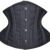 SHAPERX Women's Heavy Duty Corset Double Steel Boned Waist Trainer Corsets Underbust Body Shaper