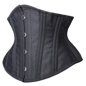 SHAPERX Women's Heavy Duty Corset Double Steel Boned Waist Trainer Corsets Underbust Body Shaper