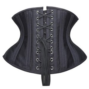 SHAPERX Women's Heavy Duty Corset Double Steel Boned Waist Trainer Corsets Underbust Body Shaper
