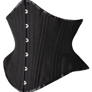 SHAPERX Women's Heavy Duty Corset Double Steel Boned Waist Trainer Corsets Underbust Body Shaper