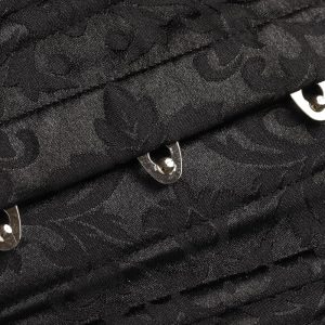 SHAPERX Women's Waist Training Corsets Underbust Heavy Duty 26 Steel Boned Hourglass Silhouette Body Shaper